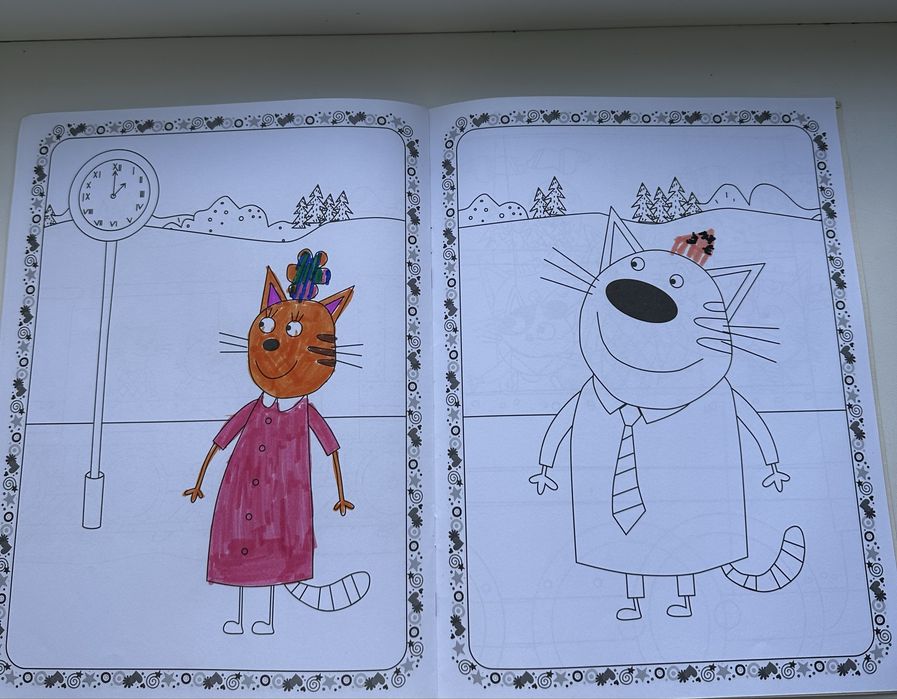 Книжечки і розфарбовка