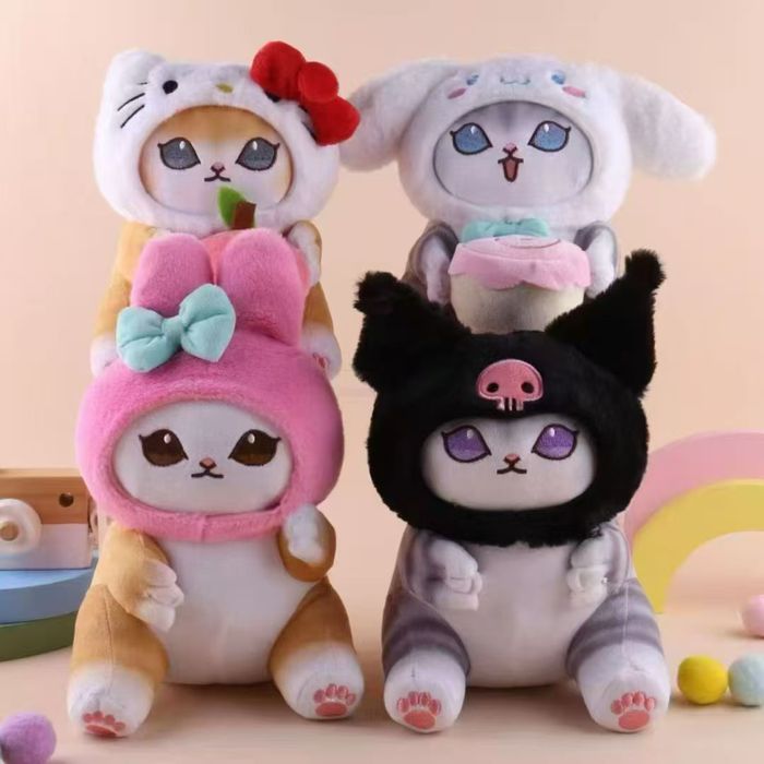 М’які іграшки 20-25 см гуртом –, Стіч, Капібара, хелоу кітті