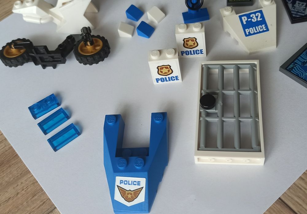Lego City elementy mix tematyczny policja