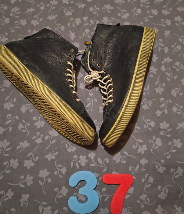 Wysokie buty trzewiki botki roz. 37