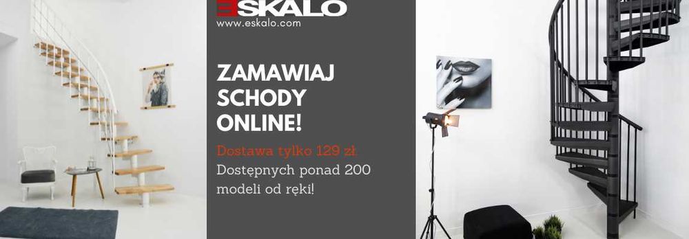 Promocja Nowoczesne schody kręcone, Las Vegas /Antracyt fi 120 cm