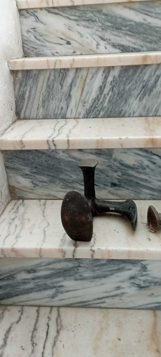 Conjunto 4x Ferro Maciço de Bater Solas e Formas de Sapateiro