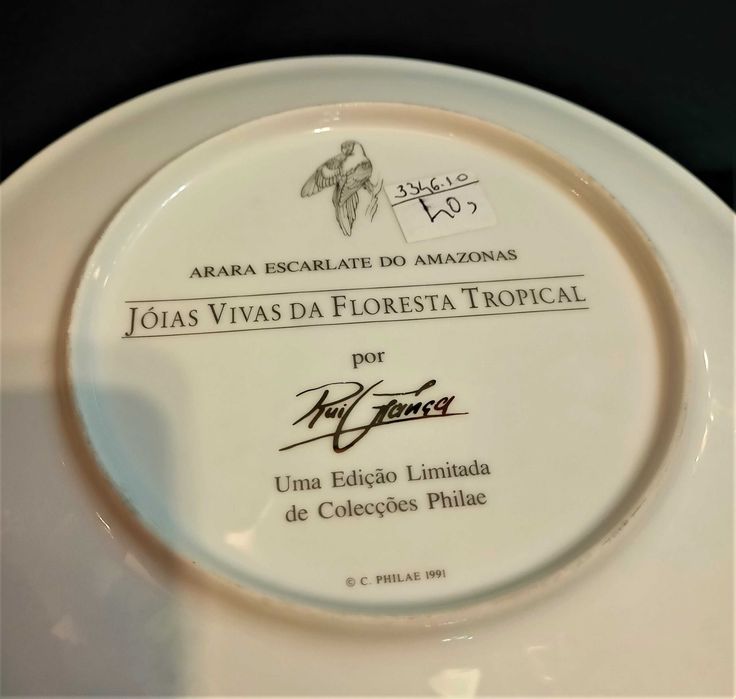 Prato Arara Escarlate Amazonas