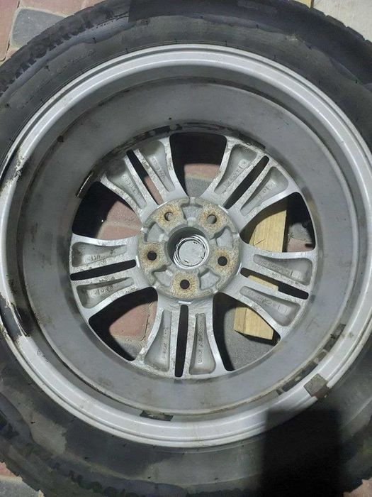 Оригінальні диски R17 Nissan Qashqai Teana + зимова гума Continental