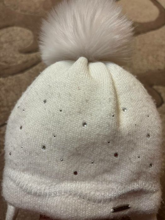 Шапочка зимова для дівчинки