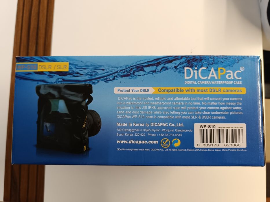 Dicapac bolsa fotográfica à prova de água