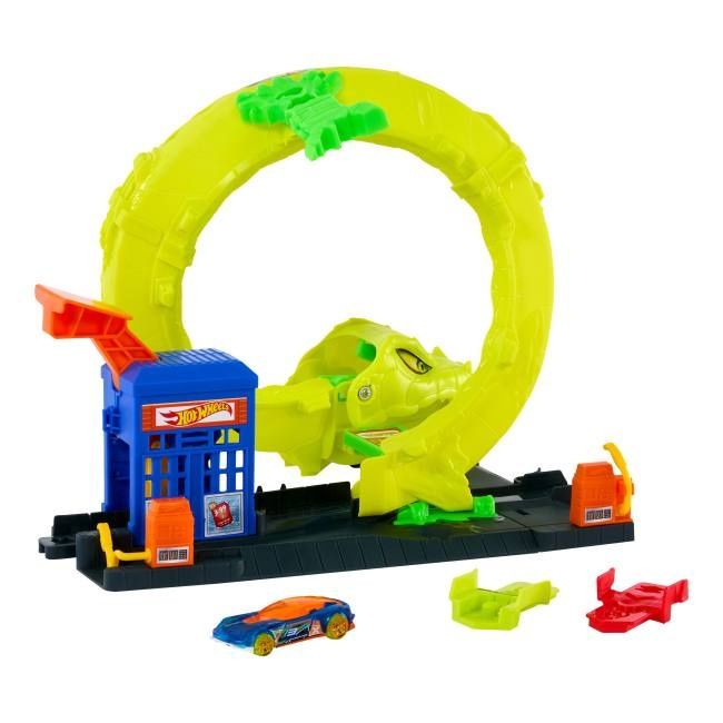 Ігровий набір Hot Wheels City Спіральна атака Змії!
