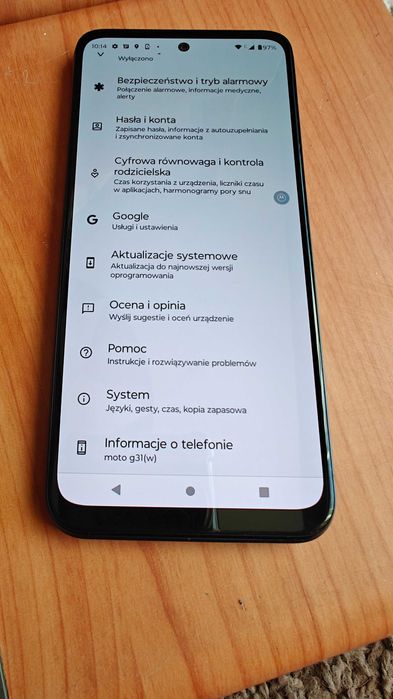 Motorola G31 OLED, NFC