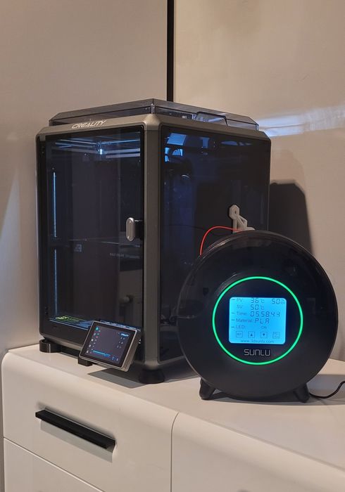 Drukarka 3D Creality K1C +suszarka Sunlu+ filament