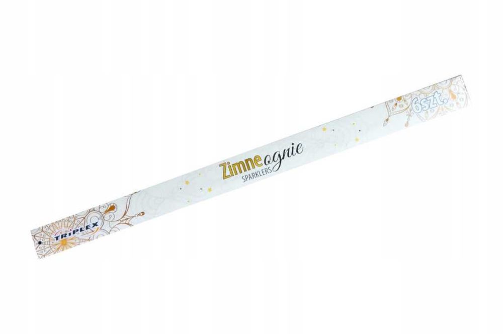 Zimne ognie długie 70cm na ślub wesele 100 szt 150 sek