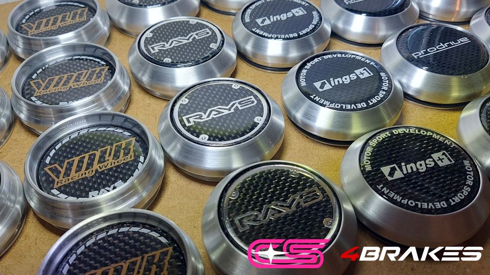 Dekielki carbonowe STI / BBS / RAYS / ENKEI / PRODRIVE / Volk Racing Subaru