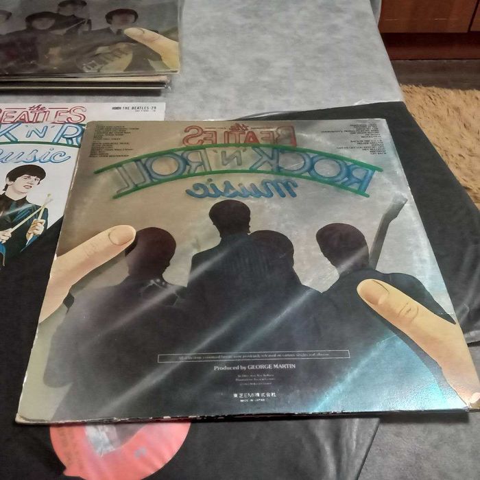 beatles - rock-n-roll music. японский 2 lp