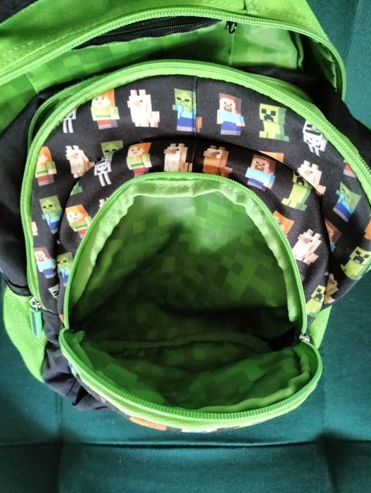 Plecak szkolny Minecraft