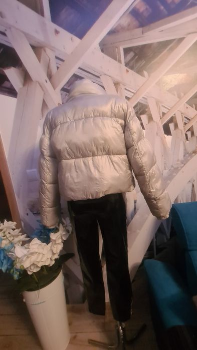 Kurtka Stradivarius oversize szara
