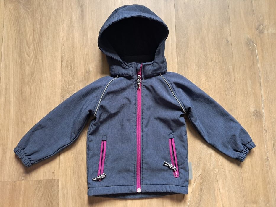 Kurtka wiatrówka softshell dziewczęca numer it 92, 18-24 miesiące