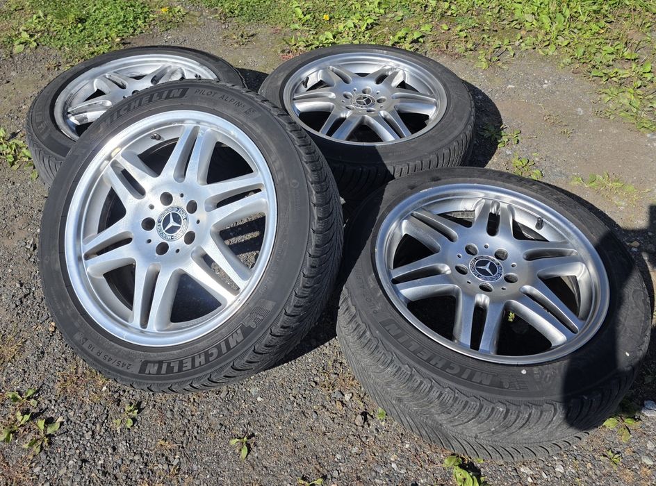 BRABUS Monoblock VI 18" 5x112 / Mercedes S Klasa W221 W220 / Koła Felgi Alufelgi Komplet