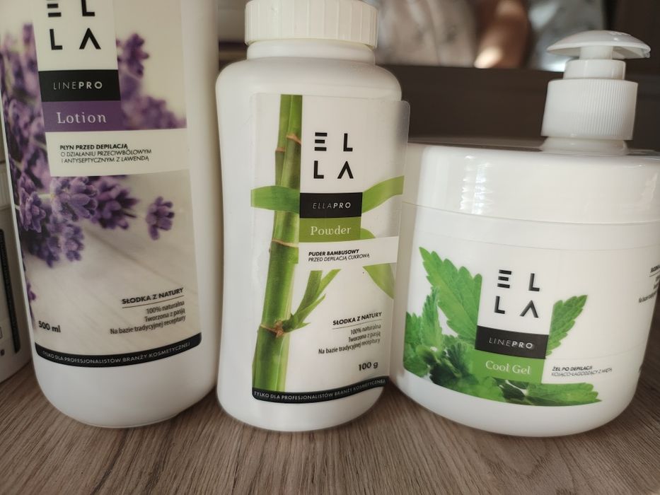 Zestaw do depilacji pastą cukrową ELLA