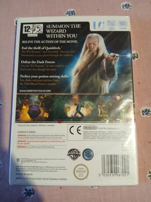 Harry potter half blood prince Nintendo wii nowa