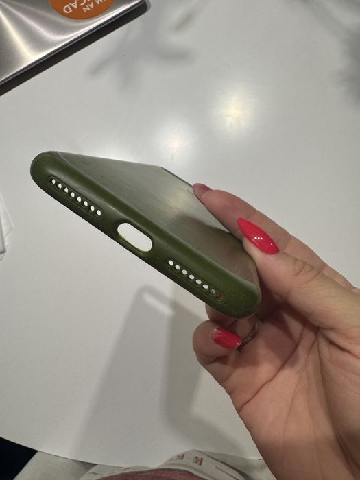 Чохол чорний на айфон 8 плюс iphone 8+ зелений