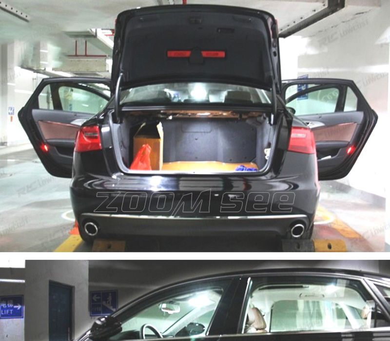 KIT COMPLETO 14 LAMPADAS LED INTERIOR AUDI A6 S6 RS6 C7 SEDAN 12-17