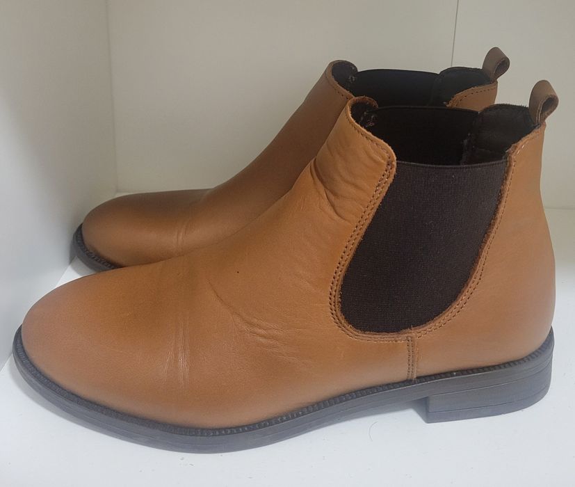 Botas Castanho Camel Tam.37