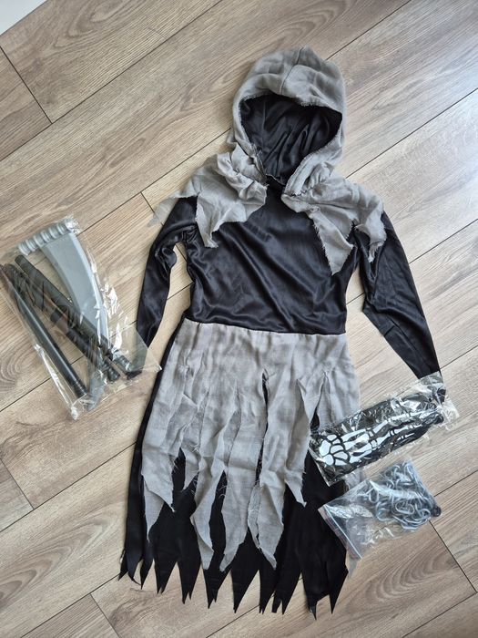 Strój na halloween karnawał śmierć 110/116/122