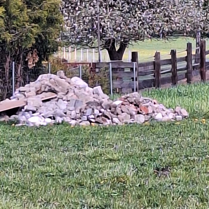 Oddam gruz z rozbiórki na podsypanie terenu