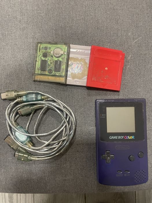 Jogo Pokemon Red e Blue crystal