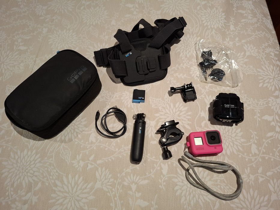 GoPro HERO 8 Black + Kit Completo de Acessórios