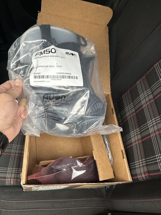 Топова маска-протигаз Avon FM50 Twinport, комплект