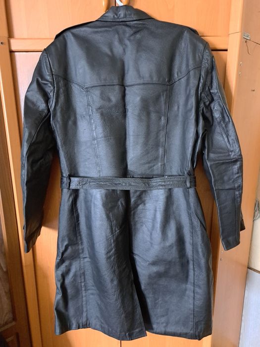 Плащ кожаный мужской НОВЫЙ / чоловічий шкіряний новий куртка / шкіряна