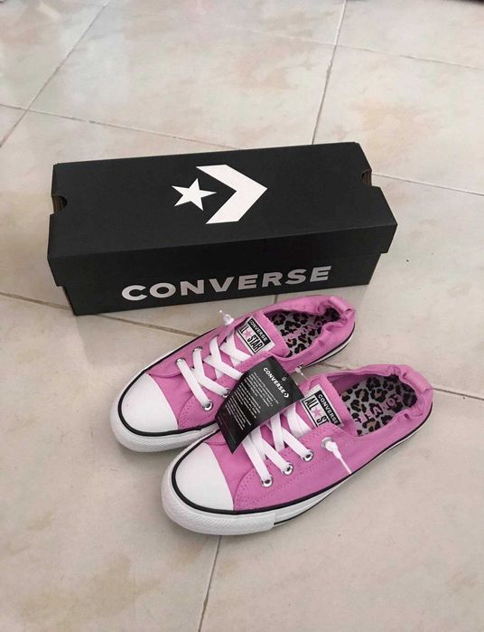 sapatilhas all star converse cor de rosa tigresa 40 tenis mulher