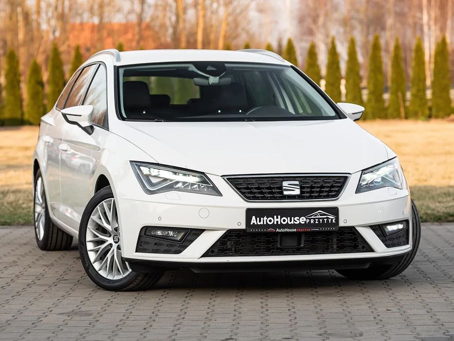 Seat Leon Sportstourer 2.0TDI 184KM 4Drive/DSGLedy/Bixenon/Skóra/Navi/Serwis.