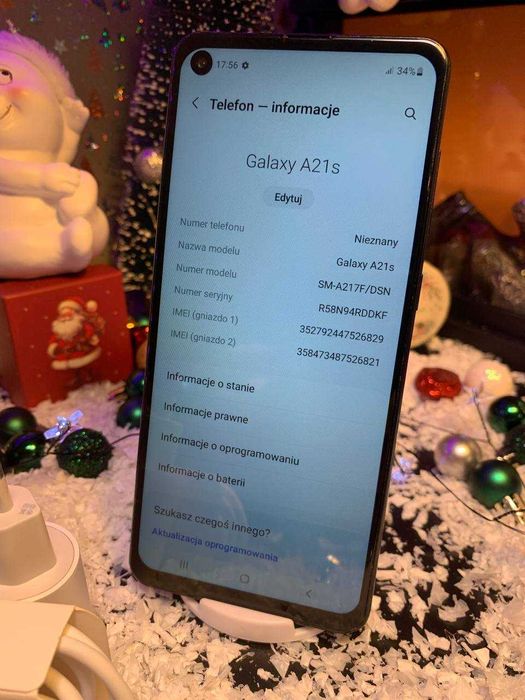 Samsung A21s android telefon smartphone