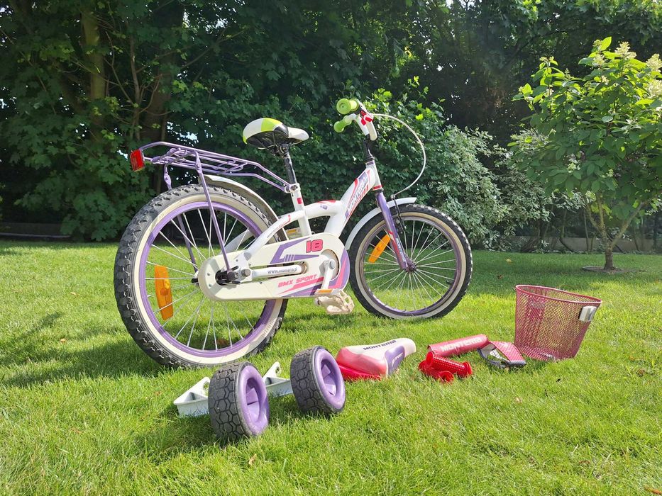 rower Monteria KID BMX 18” ALU