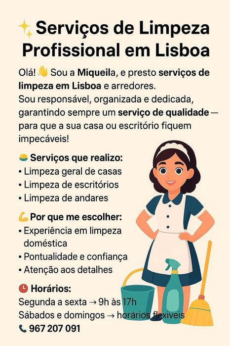 Limpeza profissional