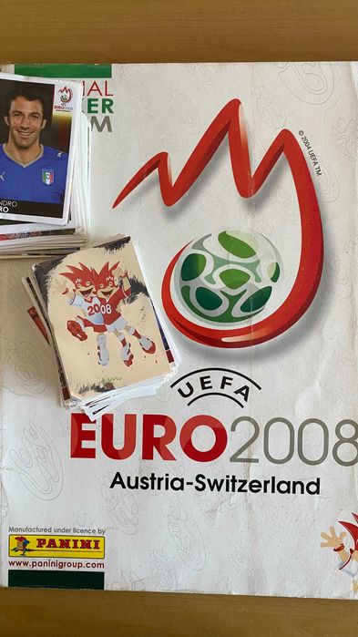 Cromos Euro Áustria-Suíça 2008