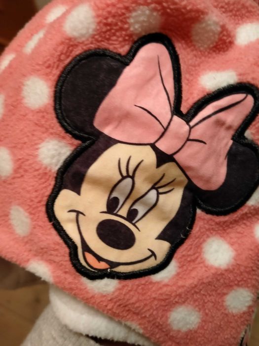 Komplet zimowy Minnie czapka szalik Myszka Miki