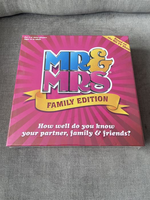 Gra angielska Mr & Mrs  family edition