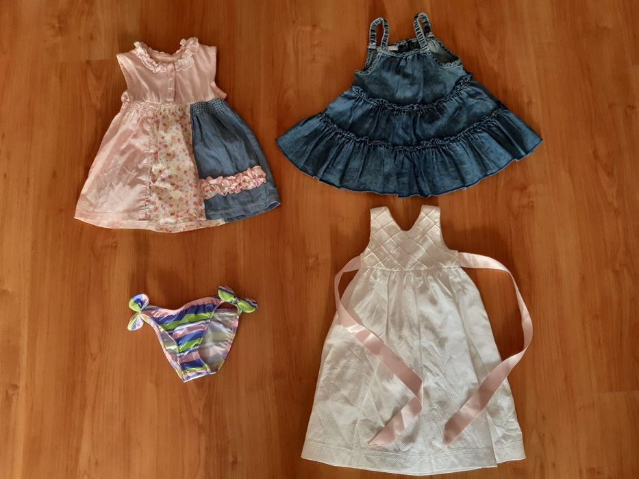 Roupa de bebé menina de 9 a 12 meses (15 peças)