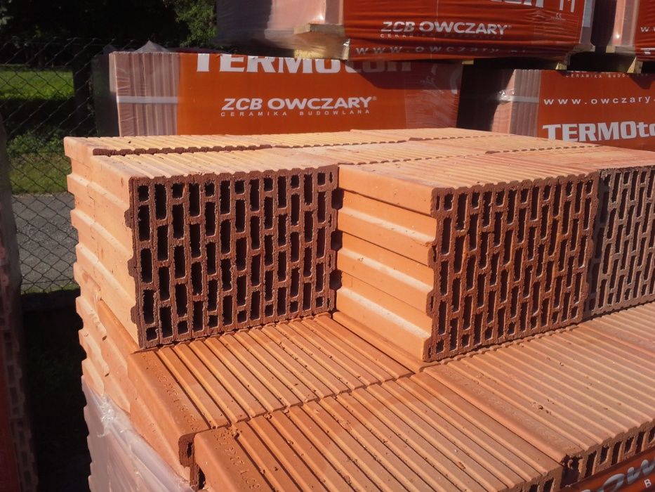 MEGA PROMOCJA Pustak ceramiczny TERMOTON 25 P+W kl.15  OWCZARY