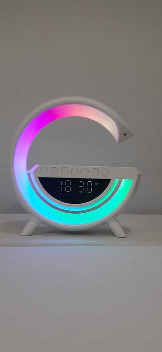 Lampka, budzik led z wbudowanym głośnikiem