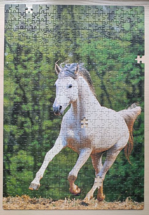 Puzzle z koniem 500