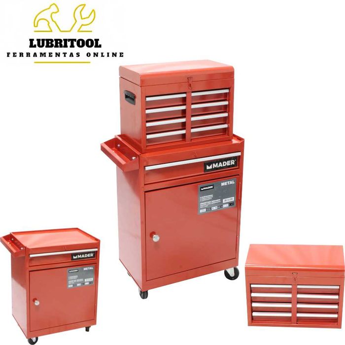 MADER Armário para Ferramentas 7 Divisões 05256 | NOVOS