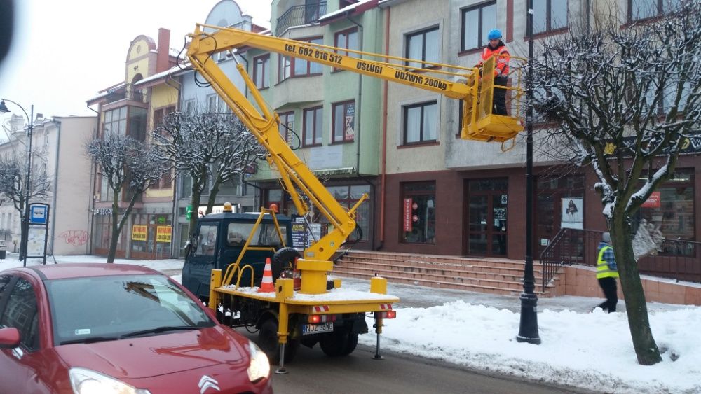 Usługi Podnośnik Koszowy nissan  25m  20 m 16m 12m 10m Działdowo