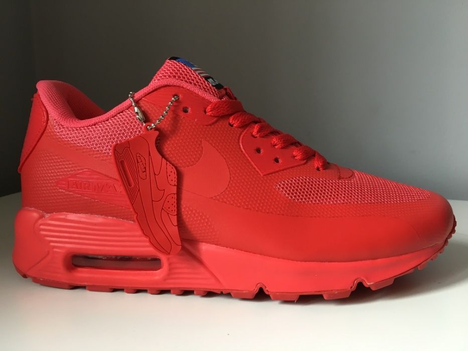 Nike air max 90 hyperfuse czerwone cheap
