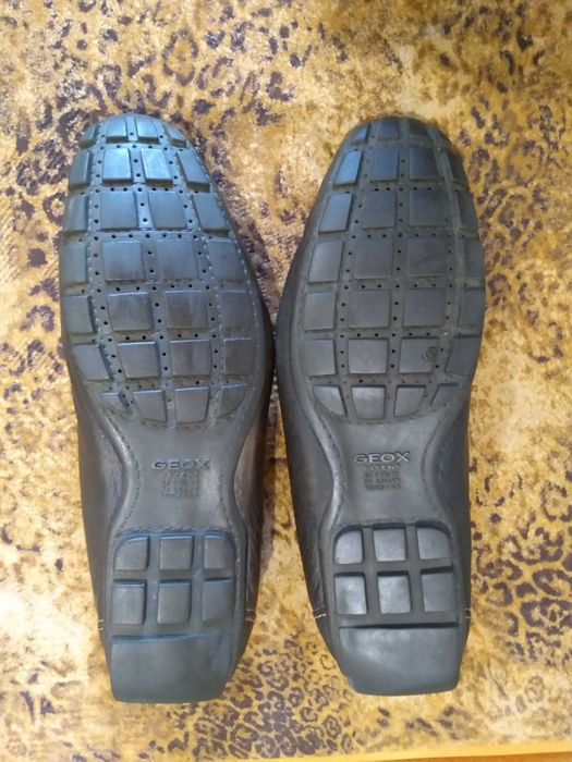 Мужские мокасины из плотной,натуральной кожи,Geox