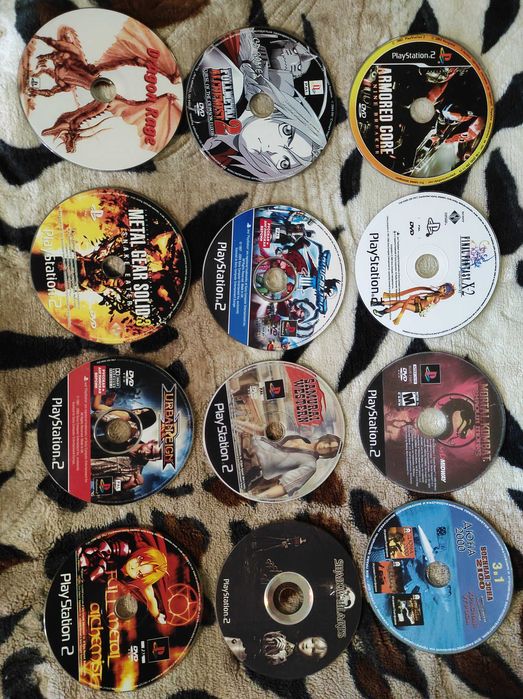 диски sony playstation 1 2