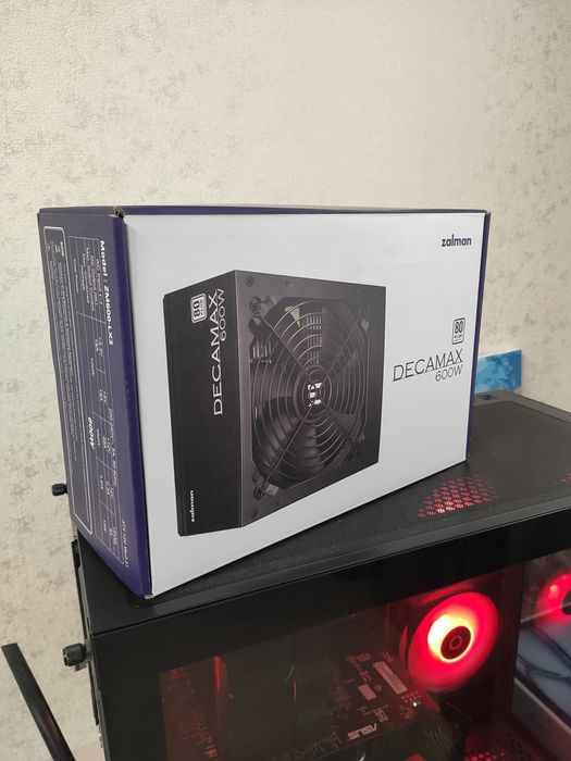 Блок питания для ПК Zalman Decamax  600W.