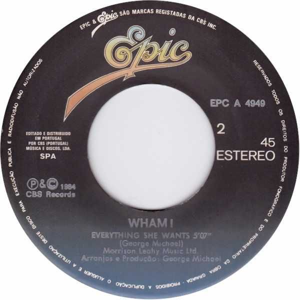 3 discos vinil Wham - LAST CHRISTMAS (George Michael) + I'm Your Man +